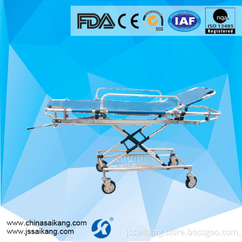 Aluminum Alloy Ambulance Stretcher Trolley